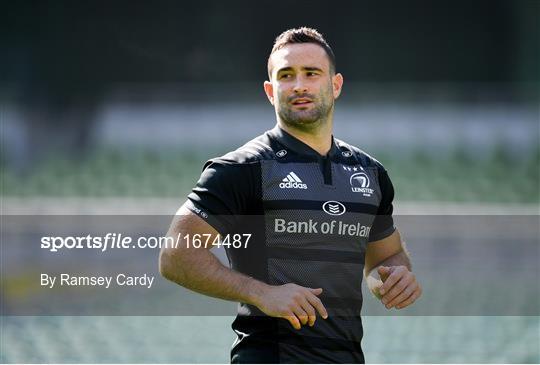 Leinster Rugby Captain's Run and Press Conference Leinster Rugby Captain's Run and Press Conference