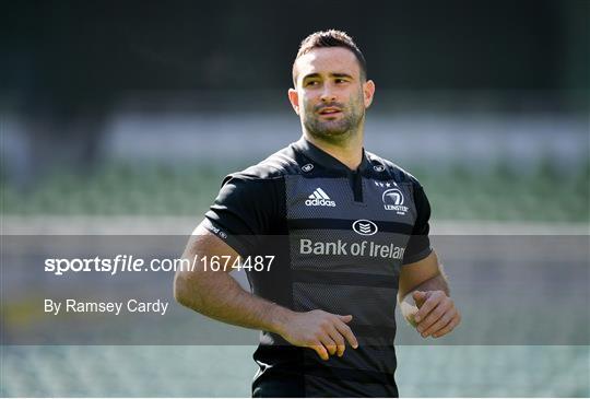 Leinster Rugby Captain's Run and Press Conference