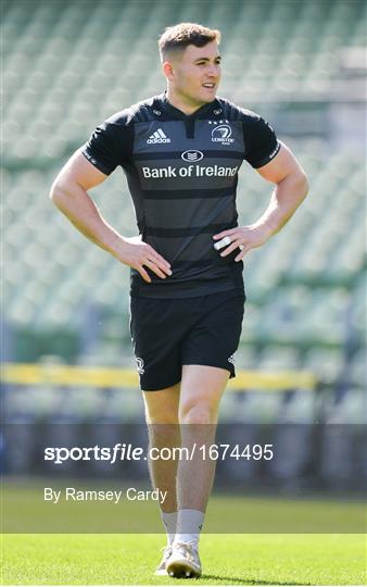 Leinster Rugby Captain's Run and Press Conference