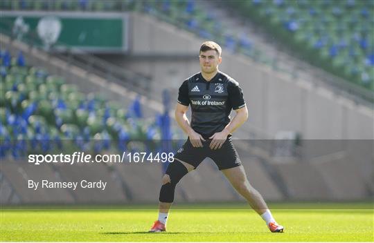 Leinster Rugby Captain's Run and Press Conference