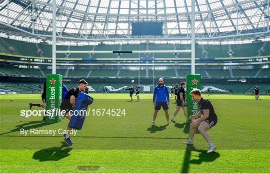 Leinster Rugby Captain's Run and Press Conference Leinster Rugby Captain's Run and Press Conference