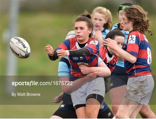 Clontarf v MU Barnhall - Leinster Rugby Girls U16 Girls Conference Final