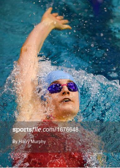 Irish Long Course Swimming Championships - Sunday Irish Long Course Swimming Championships - Sunday