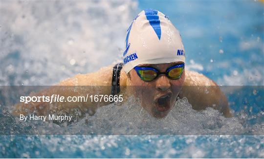 Irish Long Course Swimming Championships - Sunday Irish Long Course Swimming Championships - Sunday