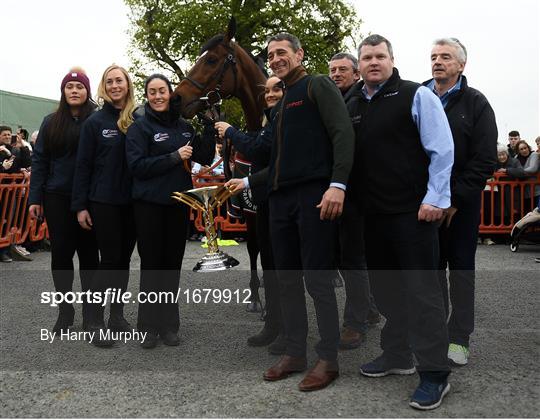 Homecoming of 2019 Randox Health Aintree Grand National winner Tiger Roll