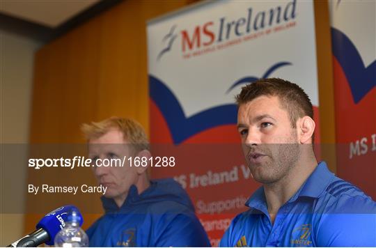 Leinster Rugby Captain's Run and Media Event