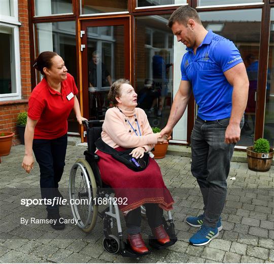 Leinster Rugby Captain's Run and Media Event Leinster Rugby Captain's Run and Media Event