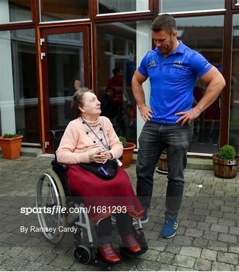 Leinster Rugby Captain's Run and Media Event Leinster Rugby Captain's Run and Media Event