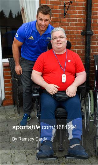 Leinster Rugby Captain's Run and Media Event Leinster Rugby Captain's Run and Media Event