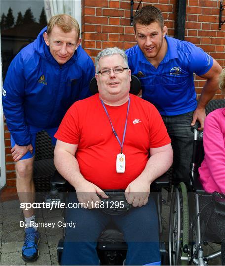 Leinster Rugby Captain's Run and Media Event Leinster Rugby Captain's Run and Media Event