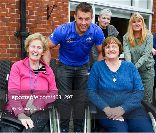 Leinster Rugby Captain's Run and Media Event Leinster Rugby Captain's Run and Media Event