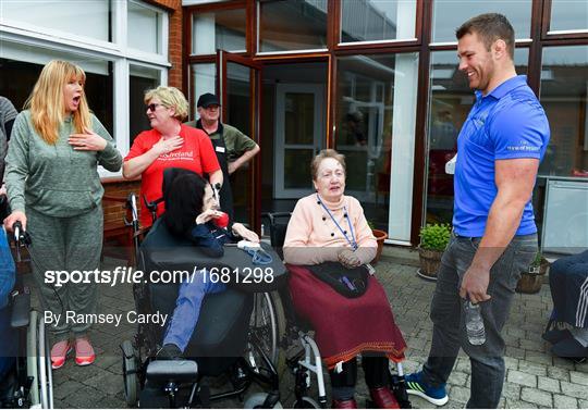 Leinster Rugby Captain's Run and Media Event