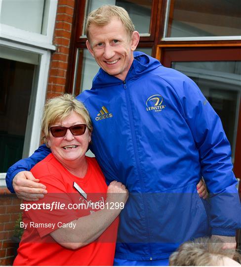 Leinster Rugby Captain's Run and Media Event Leinster Rugby Captain's Run and Media Event