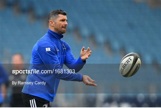 Leinster Rugby Captain's Run and Media Event Leinster Rugby Captain's Run and Media Event
