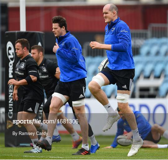 Leinster Rugby Captain's Run and Media Event