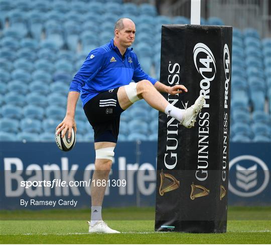 Leinster Rugby Captain's Run and Media Event Leinster Rugby Captain's Run and Media Event