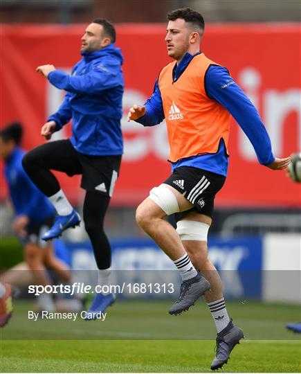 Leinster Rugby Captain's Run and Media Event