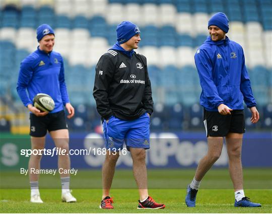 Leinster Rugby Captain's Run and Media Event Leinster Rugby Captain's Run and Media Event