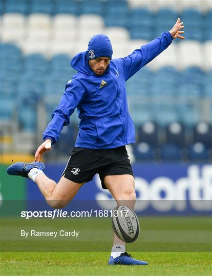 Leinster Rugby Captain's Run and Media Event Leinster Rugby Captain's Run and Media Event
