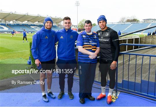 Leinster Rugby Captain's Run and Press Conference