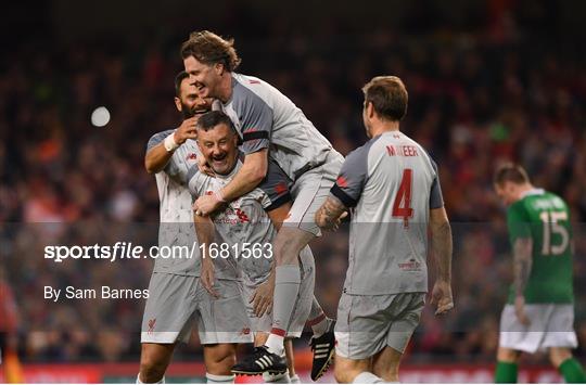Republic of Ireland XI V Liverpool FC Legends - Sean Cox Fundraiser Republic of Ireland XI V Liverpool FC Legends - Sean Cox Fundraiser