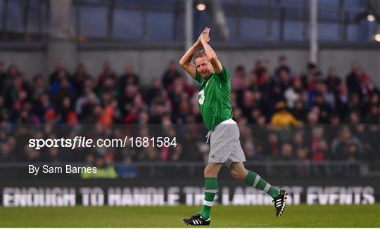 Republic of Ireland XI V Liverpool FC Legends - Sean Cox Fundraiser Republic of Ireland XI V Liverpool FC Legends - Sean Cox Fundraiser