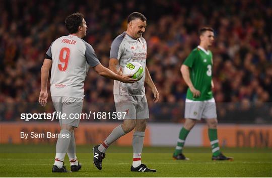 Republic of Ireland XI V Liverpool FC Legends - Sean Cox Fundraiser Republic of Ireland XI V Liverpool FC Legends - Sean Cox Fundraiser