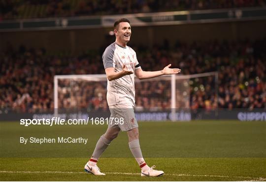 Republic of Ireland XI v Liverpool FC Legends - Sean Cox Fundraiser Republic of Ireland XI v Liverpool FC Legends - Sean Cox Fundraiser