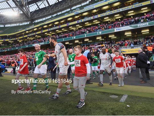 Republic of Ireland XI V Liverpool FC Legends - Sean Cox Fundraiser Republic of Ireland XI V Liverpool FC Legends - Sean Cox Fundraiser