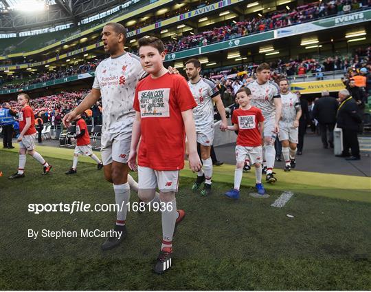 Republic of Ireland XI V Liverpool FC Legends - Sean Cox Fundraiser