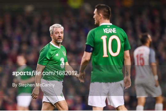 Republic of Ireland XI V Liverpool FC Legends - Sean Cox Fundraiser Republic of Ireland XI V Liverpool FC Legends - Sean Cox Fundraiser