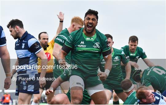Connacht v Cardiff Blues - Guinness PRO14 Round 20 Connacht v Cardiff Blues - Guinness PRO14 Round 20
