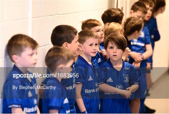 Mascots at Leinster v Glasgow Warriors - Guinness PRO14 Round 20