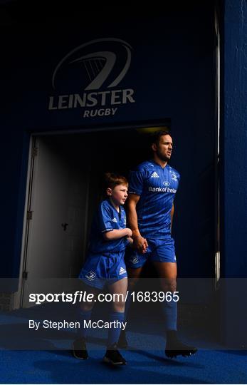 Mascots at Leinster v Glasgow Warriors - Guinness PRO14 Round 20