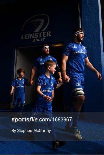 Mascots at Leinster v Glasgow Warriors - Guinness PRO14 Round 20