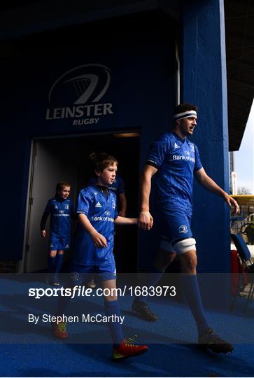 Mascots at Leinster v Glasgow Warriors - Guinness PRO14 Round 20