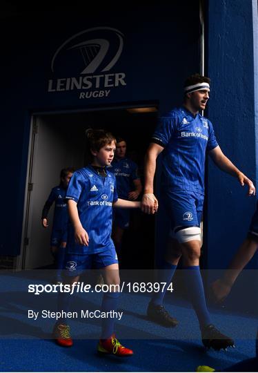 Mascots at Leinster v Glasgow Warriors - Guinness PRO14 Round 20