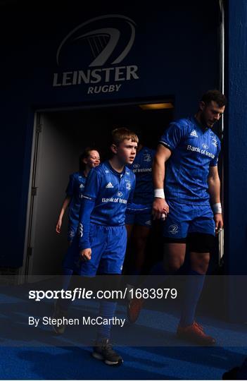 Mascots at Leinster v Glasgow Warriors - Guinness PRO14 Round 20 Mascots at Leinster v Glasgow Warriors - Guinness PRO14 Round 20