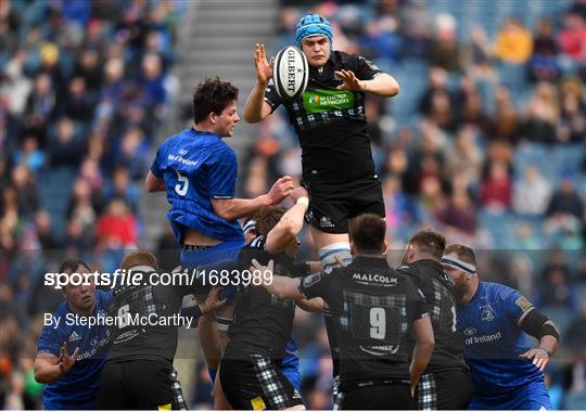 Leinster v Glasgow Warriors - Guinness PRO14 Round 20