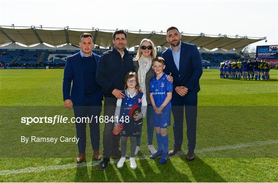 Mascots at Leinster v Glasgow Warriors - Guinness PRO14 Round 20