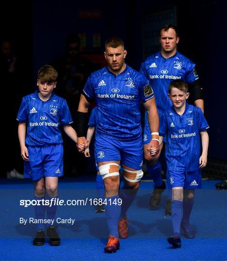 Mascots at Leinster v Glasgow Warriors - Guinness PRO14 Round 20