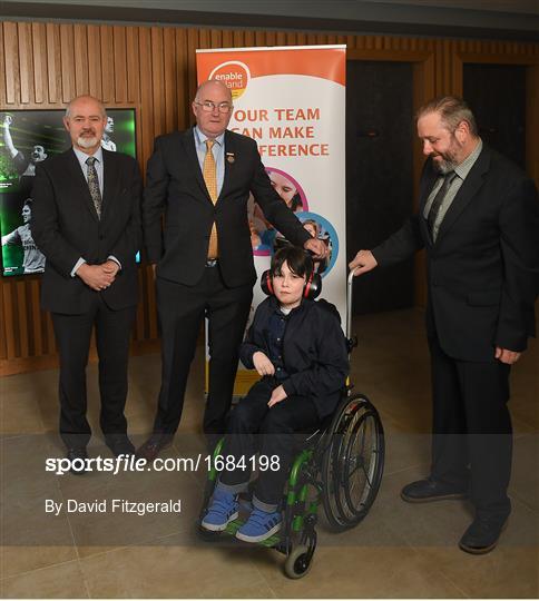 GAA's 5 Charities 2019 Announcement GAA's 5 Charities 2019 Announcement