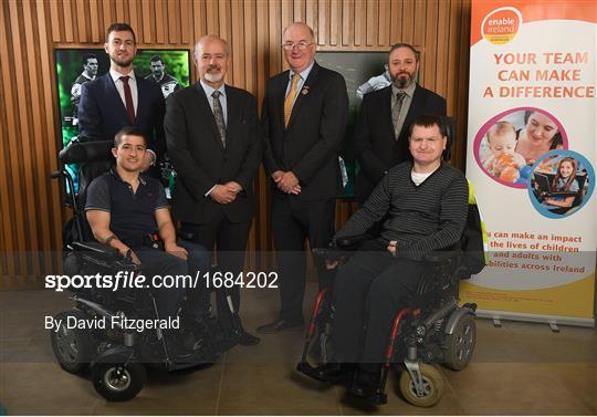 GAA's 5 Charities 2019 Announcement GAA's 5 Charities 2019 Announcement