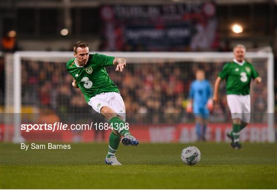 Republic of Ireland XI V Liverpool FC Legends - Sean Cox Fundraiser Republic of Ireland XI V Liverpool FC Legends - Sean Cox Fundraiser