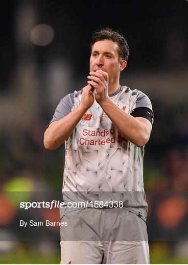 Republic of Ireland XI V Liverpool FC Legends - Sean Cox Fundraiser Republic of Ireland XI V Liverpool FC Legends - Sean Cox Fundraiser