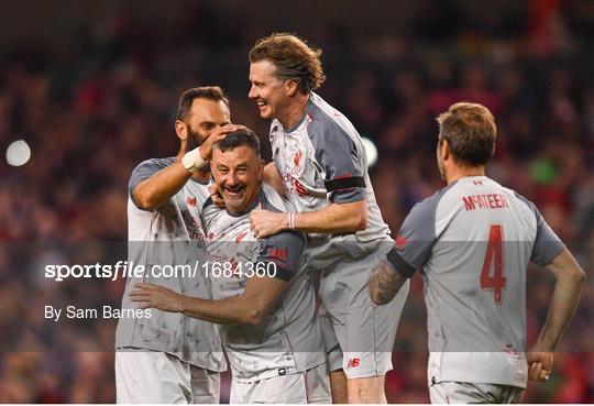 Republic of Ireland XI V Liverpool FC Legends - Sean Cox Fundraiser Republic of Ireland XI V Liverpool FC Legends - Sean Cox Fundraiser