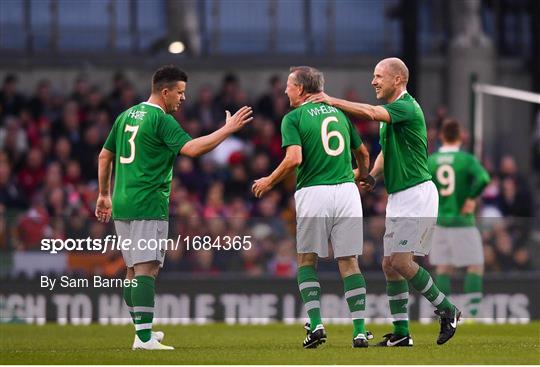 Republic of Ireland XI V Liverpool FC Legends - Sean Cox Fundraiser Republic of Ireland XI V Liverpool FC Legends - Sean Cox Fundraiser