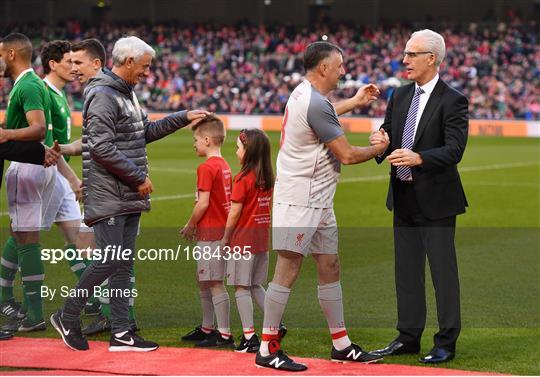 Republic of Ireland XI V Liverpool FC Legends - Sean Cox Fundraiser Republic of Ireland XI V Liverpool FC Legends - Sean Cox Fundraiser