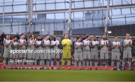 Republic of Ireland XI V Liverpool FC Legends - Sean Cox Fundraiser Republic of Ireland XI V Liverpool FC Legends - Sean Cox Fundraiser