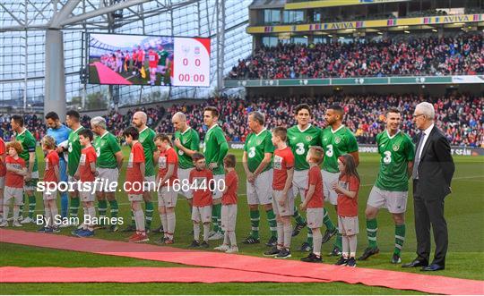 Republic of Ireland XI V Liverpool FC Legends - Sean Cox Fundraiser Republic of Ireland XI V Liverpool FC Legends - Sean Cox Fundraiser